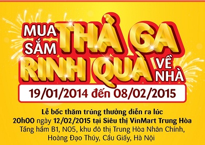 Đến VinMart “mua sắm thả ga – Rinh quà về nhà